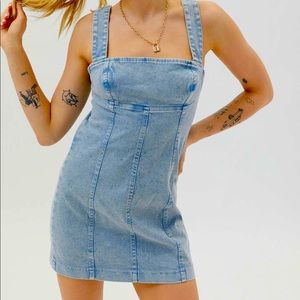 NWT UO Denim Mini Dress